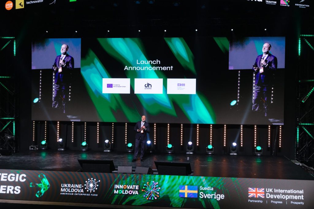 EDIH „DIH of Moldova”, partener general la Startup Moldova Summit 2026, prezentat în cadrul evenimentului — 4