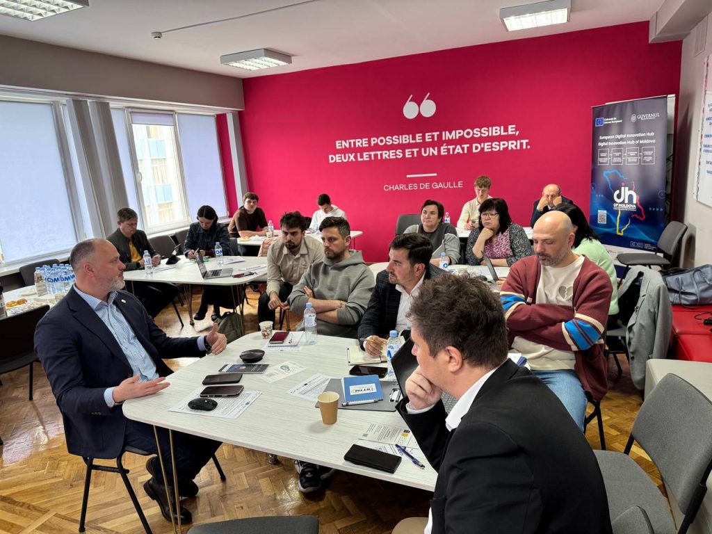 EDIH „DIH of Moldova”, prezentat în cadrul unei sesiuni dedicate transformării digitale a IMM-urilor — 2